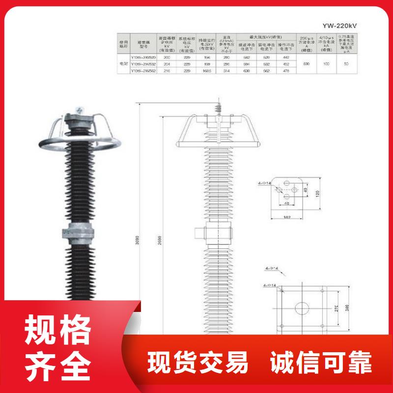 金属氧化物避雷器Y10W-192/500.