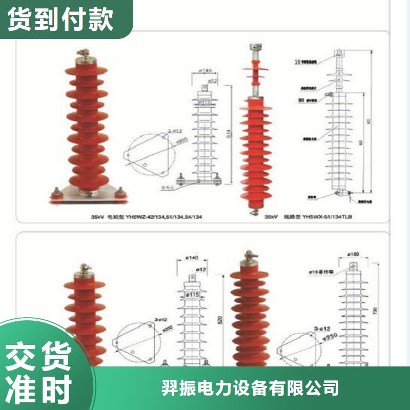 避雷器Y10W5-96/250GY【上海羿振电力设备有限公司】