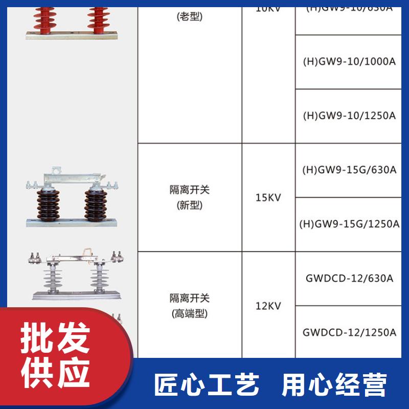 高压隔离开关：FGW9-10/1000A质量可靠