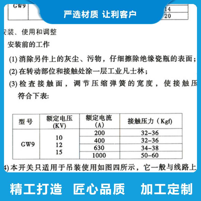 高压隔离开关HGW9-12/630