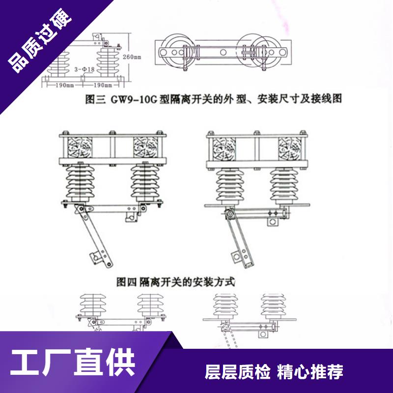 高压隔离开关HGW9-12/630