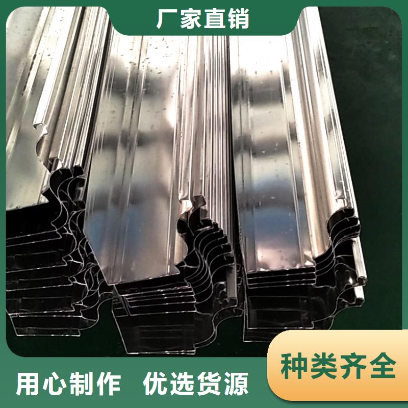 成品檐溝雨水管來廠考察