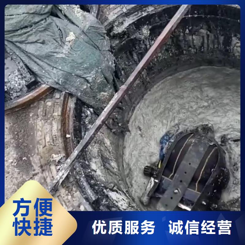 管道垒墙市政管道拆墙专业水下切割钢板桩