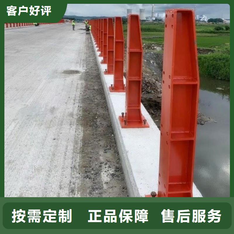 q235防撞橋梁立柱支架圖片