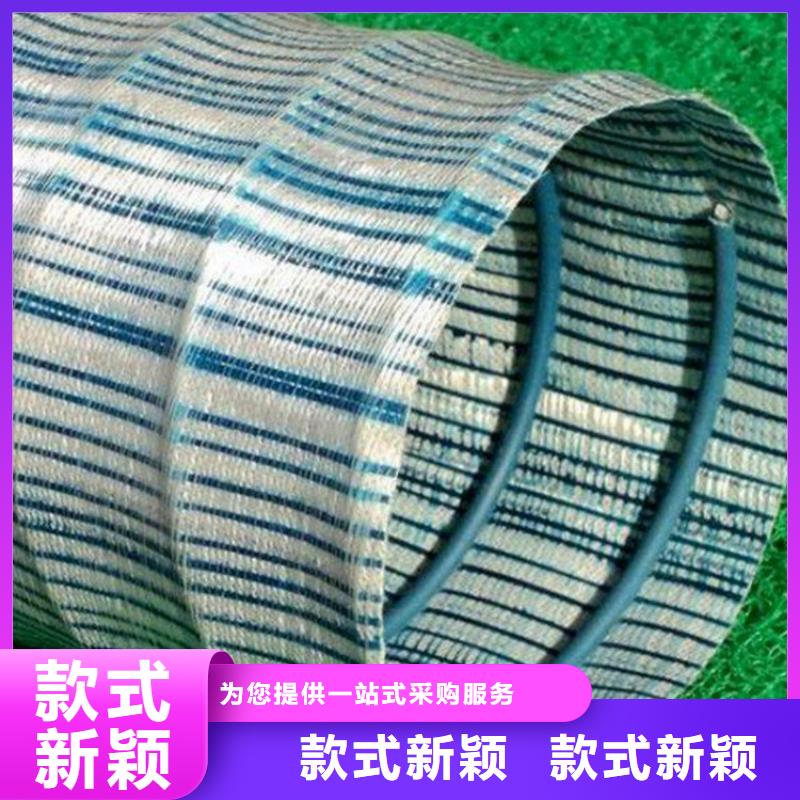 軟式透水管-螺旋管實地大廠