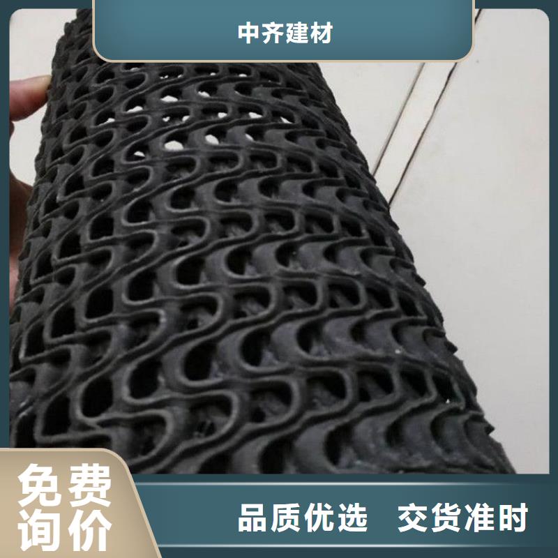 硬式透水管钢塑土工格栅专业生产制造厂