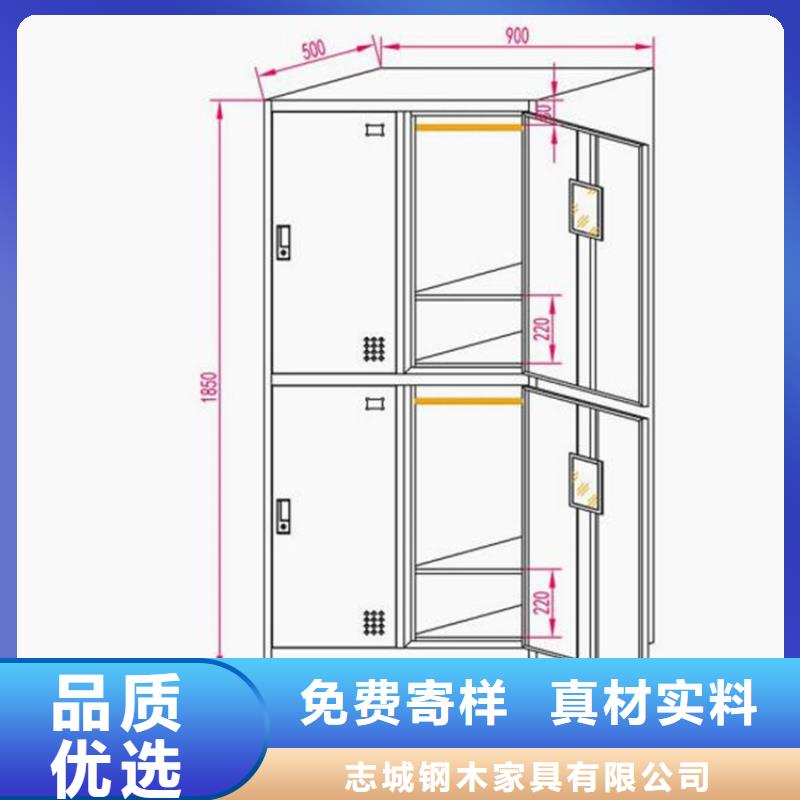 路南鋼制書包柜廠家發貨
