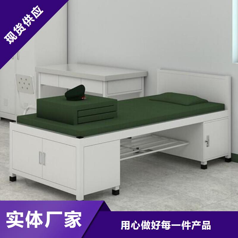 萊西市宿舍鋼制單人床定做