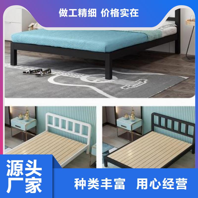 萊西市宿舍鋼制單人床定做