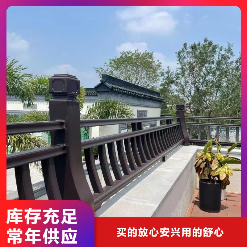 铝代木仿古建筑来厂考察