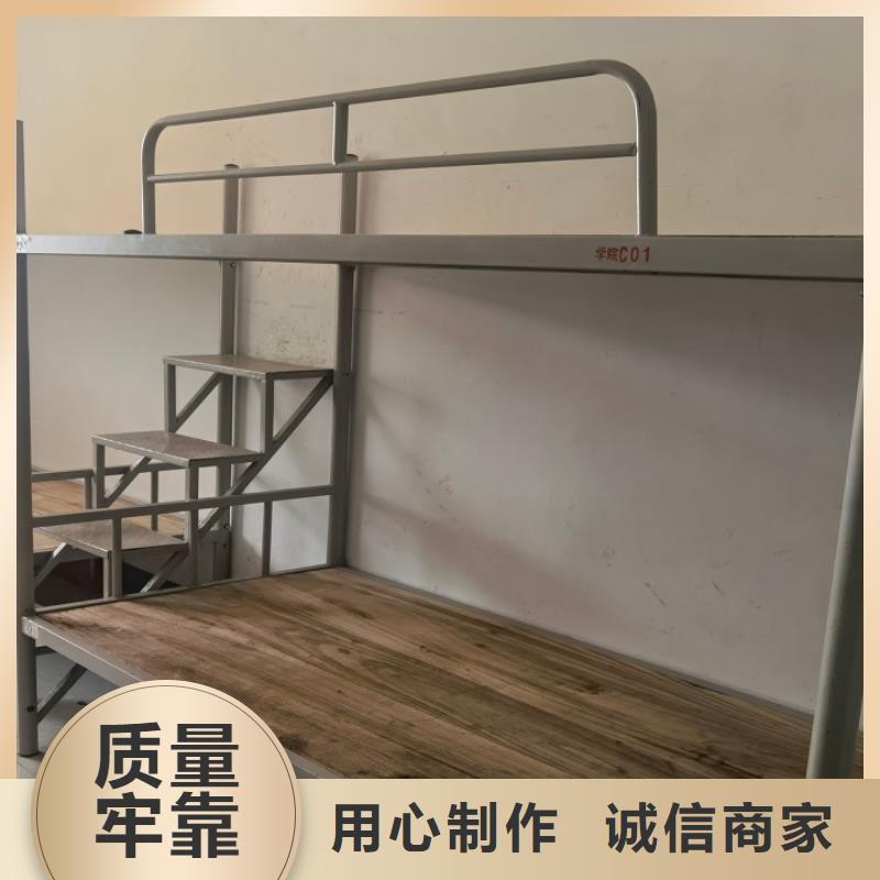 浙江省杭州购买市部队制式单人床厂家/双层铁床/宿舍床