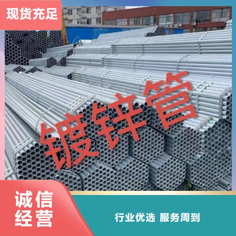 Q355B鍍鋅鋼管今日價格