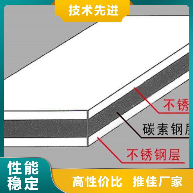 桥梁钢模用不锈钢复合板12+2现货