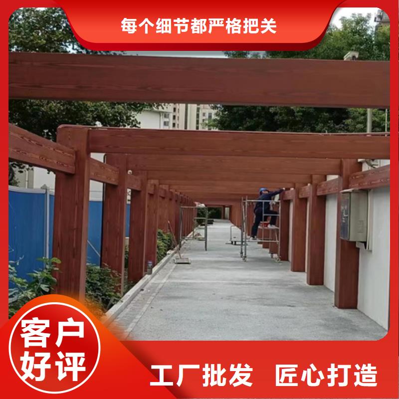 鋼結(jié)構(gòu)仿木紋漆，金屬面木紋漆，鍍鋅管木紋漆廠家施工
