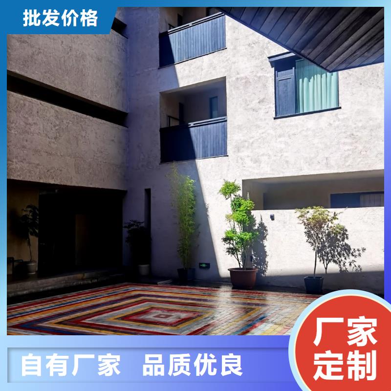 仿泥巴墻稻草漆廠家施工，經驗豐富