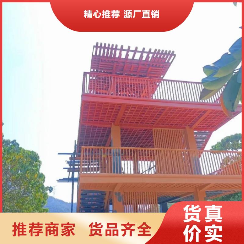 鋼結構仿木紋漆，金屬面木紋漆，鍍鋅管木紋漆廠家施工