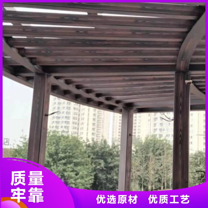 廊架护栏木纹漆，钢结构仿木纹漆，仿古木纹漆施工价格