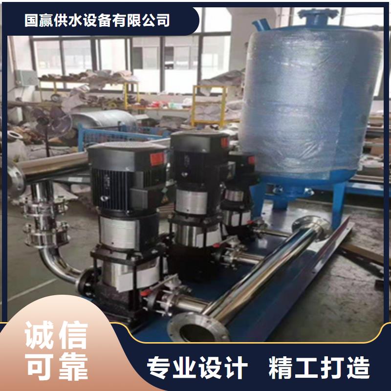 无负压供水设备恒温变频供水试水成功