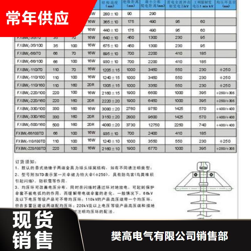 FXBW1-66/70复合绝缘子樊高