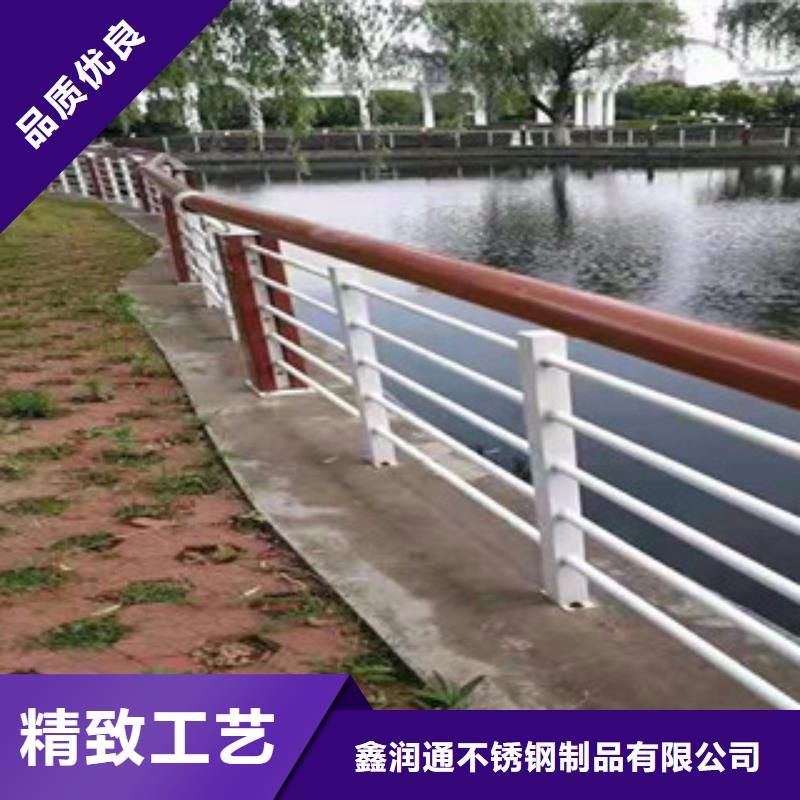 木紋轉印護欄不銹鋼橋梁防護欄桿廠家質量優價格低