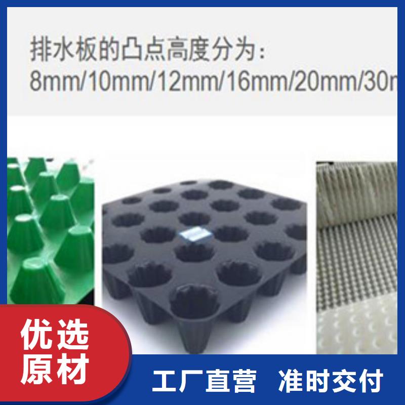 塑料排水板玻纖土工格柵定制零售批發