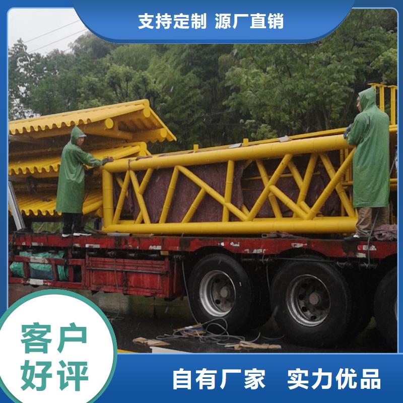 仿古公交站臺候車亭安裝