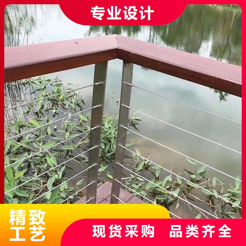 Q355B河道橋梁護欄廠家款式多樣橋梁護欄