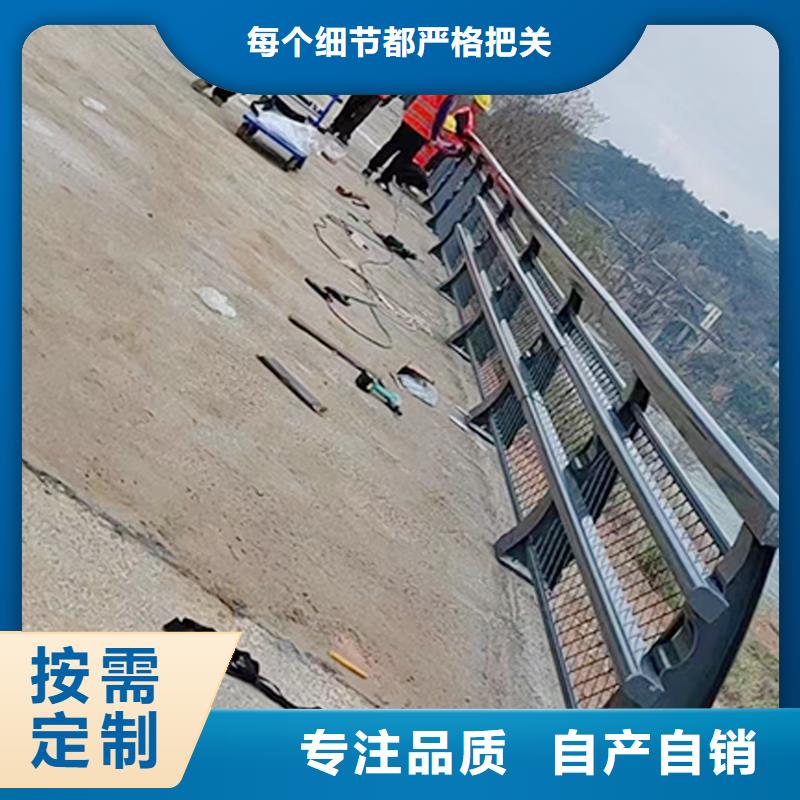 Q355B河道桥梁护栏厂家款式多样桥梁护栏