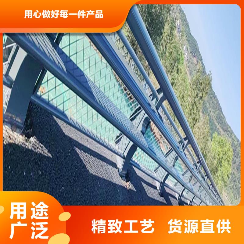 Q355B河道橋梁欄桿安裝用心制作橋梁防撞護欄